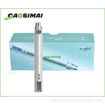 Variable voltage 3-6v usb passthrough LED display ego vv battery